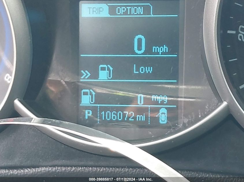 2016 Chevrolet Cruze Limited 1Lt Auto VIN: 1G1PE5SB6G7172314 Lot: 39885817