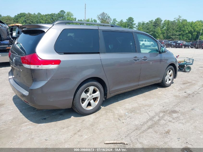 2011 Toyota Sienna Le V6 VIN: 5TDKK3DC1BS098321 Lot: 39885873