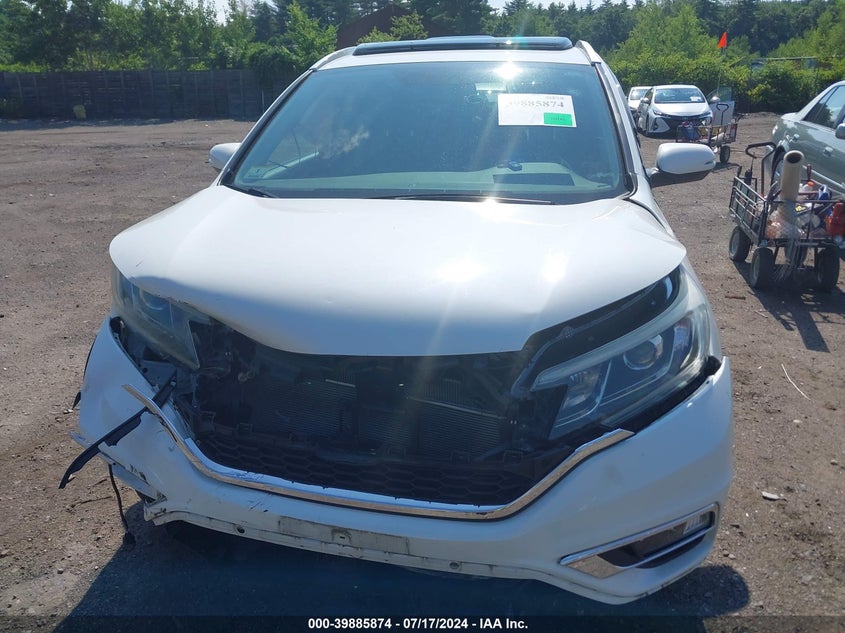 2015 HONDA CR-V TOURING - 5J6RM4H90FL008087