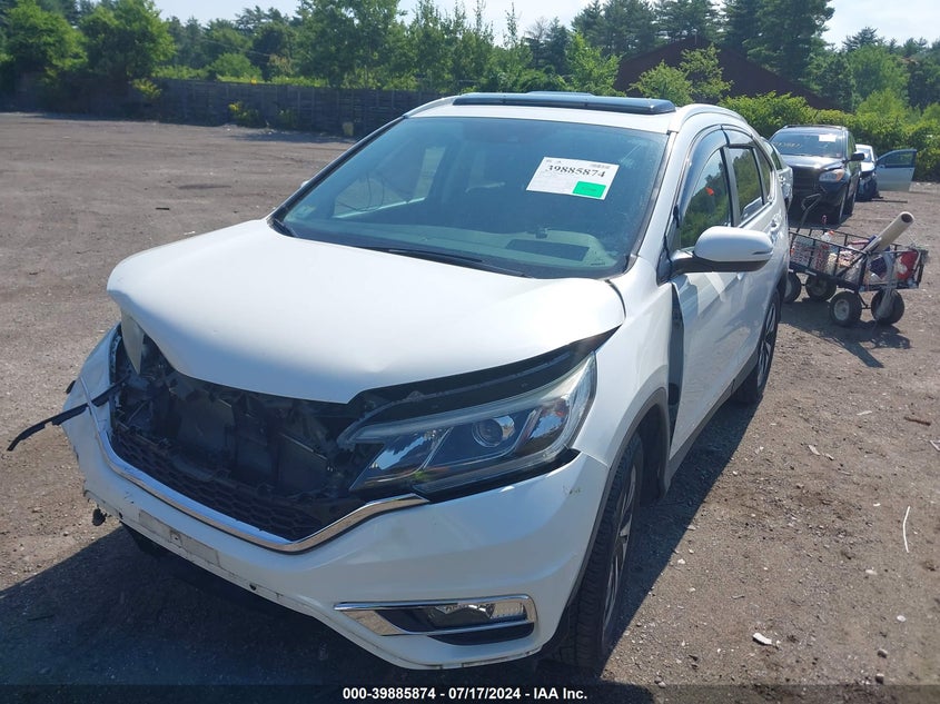 2015 HONDA CR-V TOURING - 5J6RM4H90FL008087