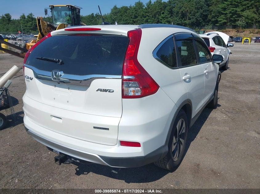 2015 HONDA CR-V TOURING - 5J6RM4H90FL008087