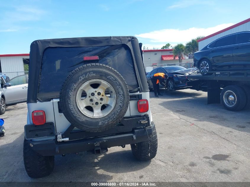 2006 Jeep Wrangler VIN: 1J4FA44S96P725584 Lot: 39885880