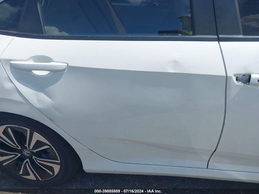 2018 Honda Civic Ex-L VIN: JHMFC1F7XJX031274 Lot: 39885889