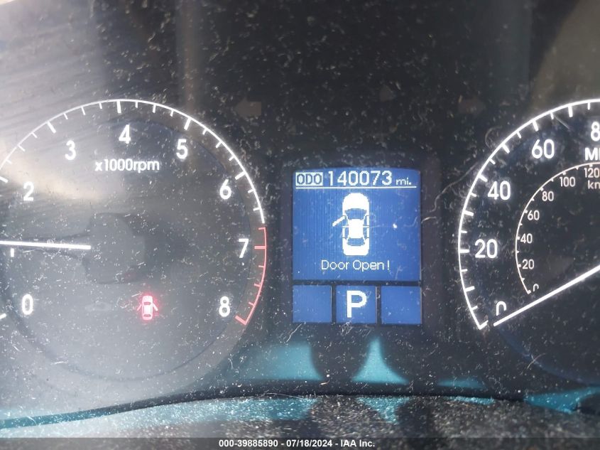 2011 Hyundai Genesis 4.6L VIN: KMHGC4DF1BU118657 Lot: 39885890