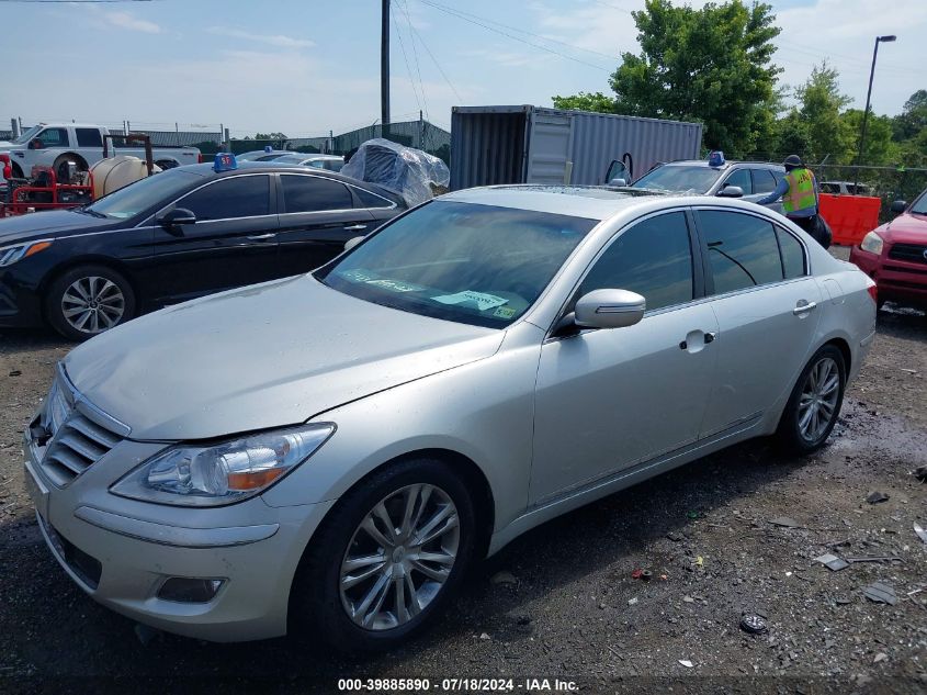 2011 Hyundai Genesis 4.6L VIN: KMHGC4DF1BU118657 Lot: 39885890