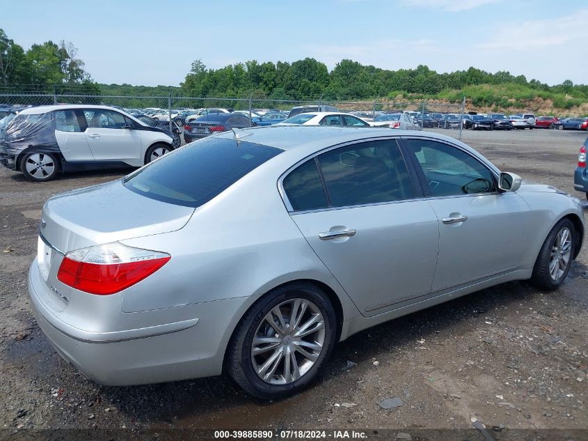 2011 Hyundai Genesis 4.6L VIN: KMHGC4DF1BU118657 Lot: 39885890