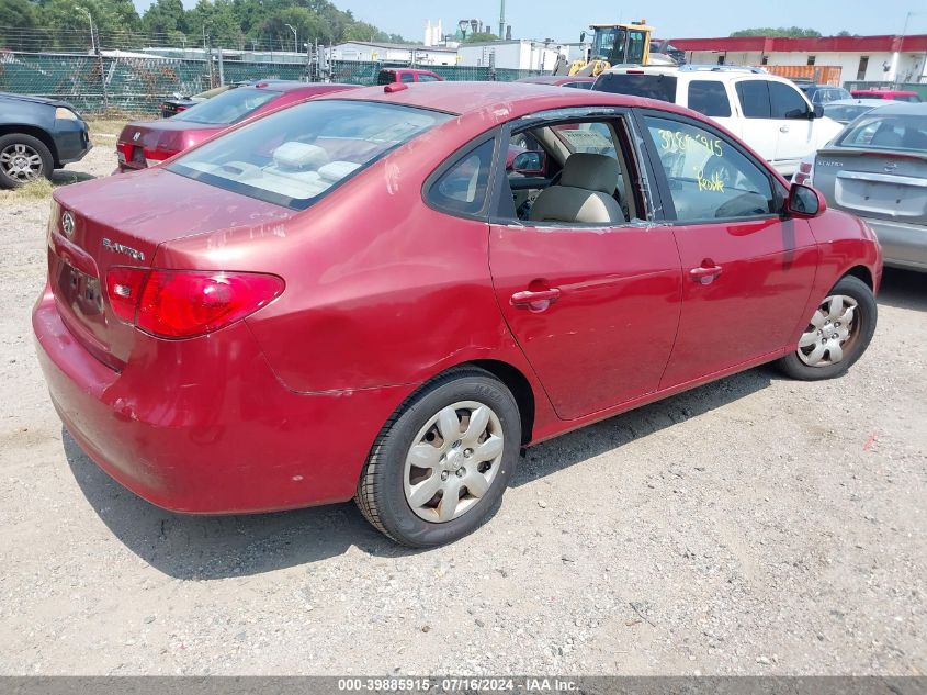 KMHDU46D18U565655 | 2008 HYUNDAI ELANTRA