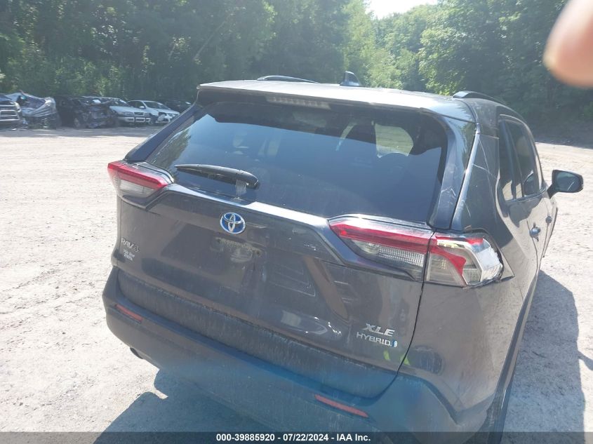 2019 Toyota Rav4 Hybrid Xle VIN: 2T3RWRFV1KW024836 Lot: 39885920