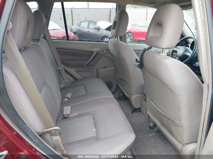 2004 Toyota Rav4 VIN: JTEHD20V140013839 Lot: 39885925