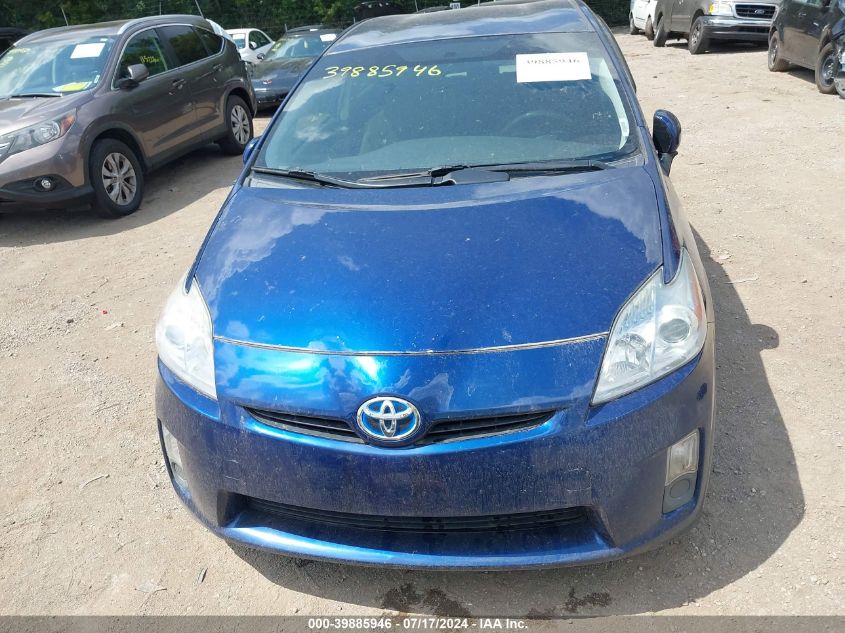 2011 Toyota Prius Two VIN: JTDKN3DU2B1448780 Lot: 39885946