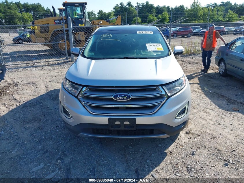 2015 Ford Edge Sel VIN: 2FMTK4J80FBC04707 Lot: 39885948