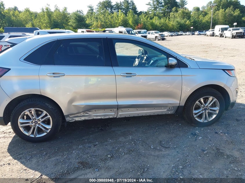 2015 Ford Edge Sel VIN: 2FMTK4J80FBC04707 Lot: 39885948