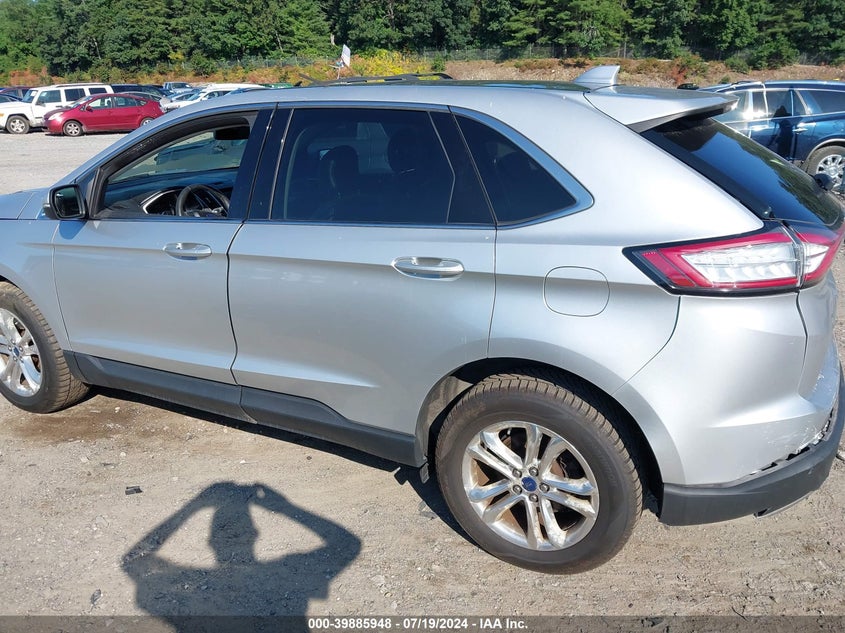 2015 Ford Edge Sel VIN: 2FMTK4J80FBC04707 Lot: 39885948