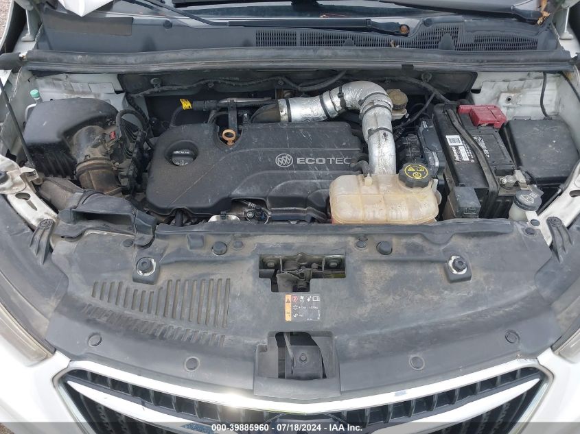 2017 Buick Encore Sport Touring VIN: KL4CJ1SM9HB026834 Lot: 39885960