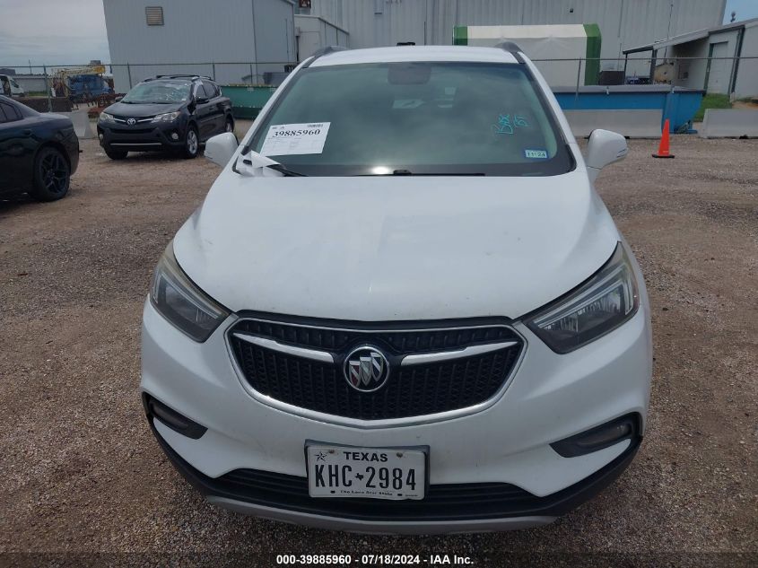 2017 Buick Encore Sport Touring VIN: KL4CJ1SM9HB026834 Lot: 39885960