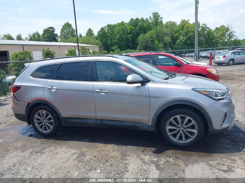 2018 Hyundai Santa Fe Se VIN: KM8SN4HF3JU258867 Lot: 39885962