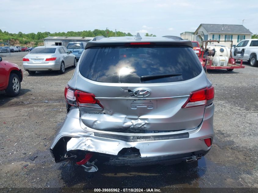 2018 Hyundai Santa Fe Se VIN: KM8SN4HF3JU258867 Lot: 39885962