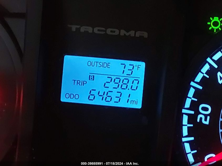 2017 Toyota Tacoma Access Cab/Sr/Sr5 VIN: 5TFSX5EN2HX053680 Lot: 39885991