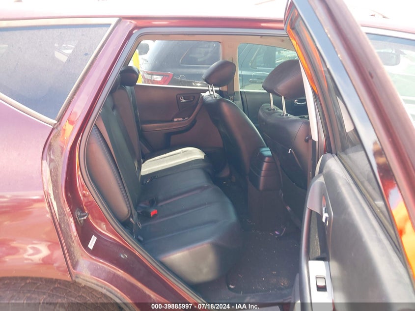 2007 Nissan Murano Se VIN: JN8AZ08W27W617737 Lot: 39885997