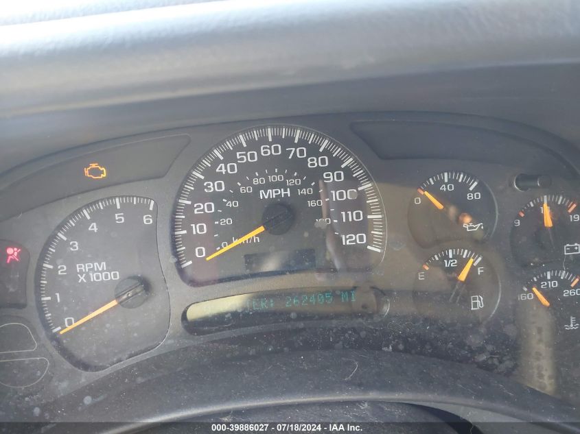 2005 GMC Sierra 1500 K1500 VIN: 2GTEK19B851281082 Lot: 39886027