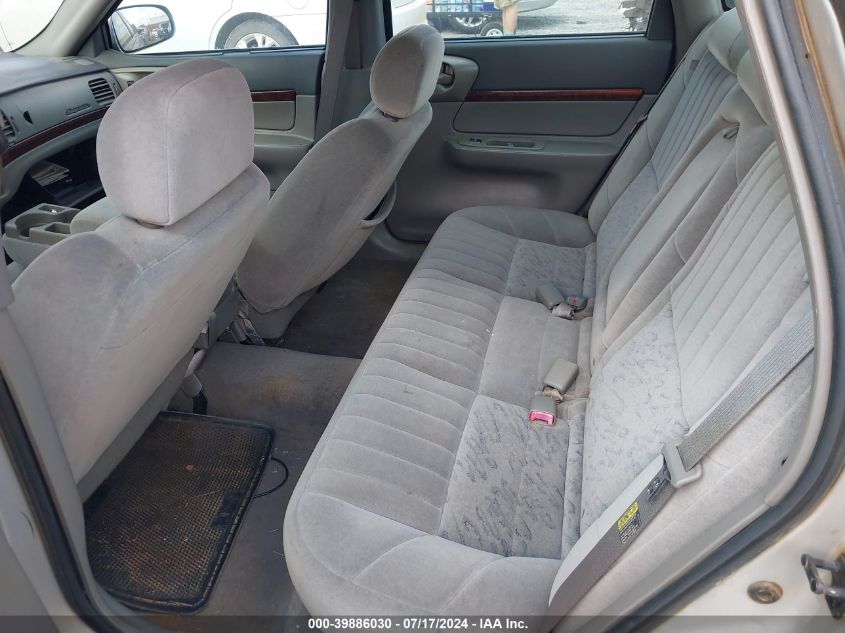 2003 Chevrolet Impala VIN: 2G1WF52E939144177 Lot: 39886030