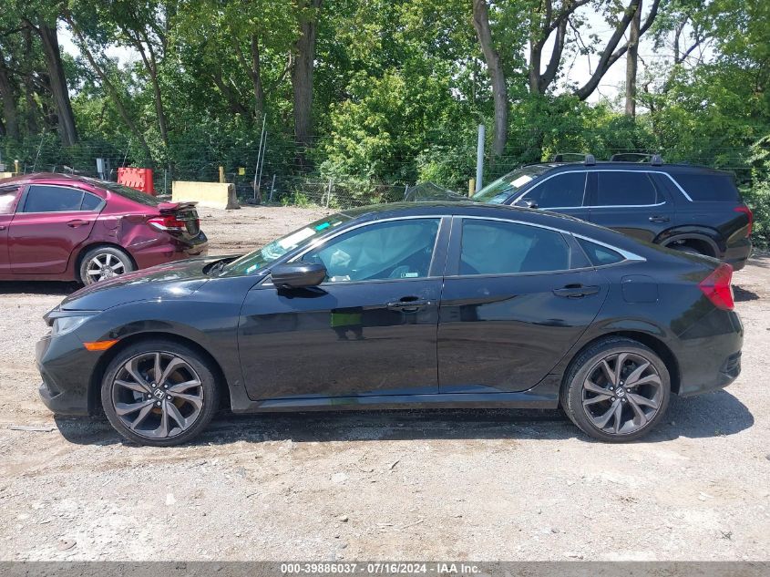 2020 Honda Civic Sport VIN: 2HGFC2E88LH599808 Lot: 39886037