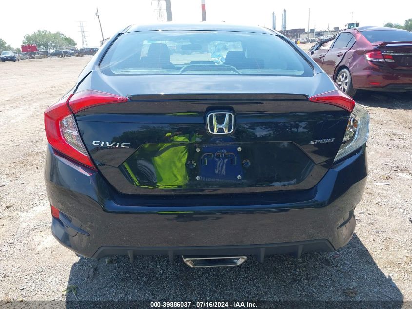 2020 Honda Civic Sport VIN: 2HGFC2E88LH599808 Lot: 39886037