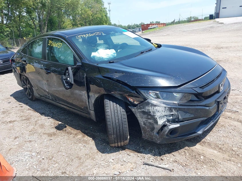 VIN 2HGFC2E88LH599808 2020 HONDA CIVIC SPORT