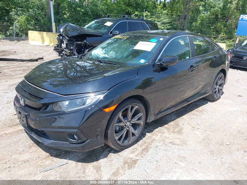 VIN 2HGFC2E88LH599808 2020 HONDA CIVIC SPORT
