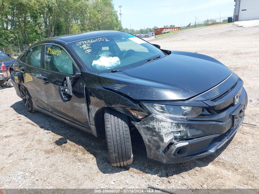 2020 Honda Civic Sport VIN: 2HGFC2E88LH599808 Lot: 39886037