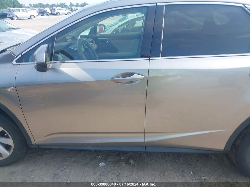 2017 Lexus Rx 350 VIN: 2T2BZMCAXHC072699 Lot: 39886040