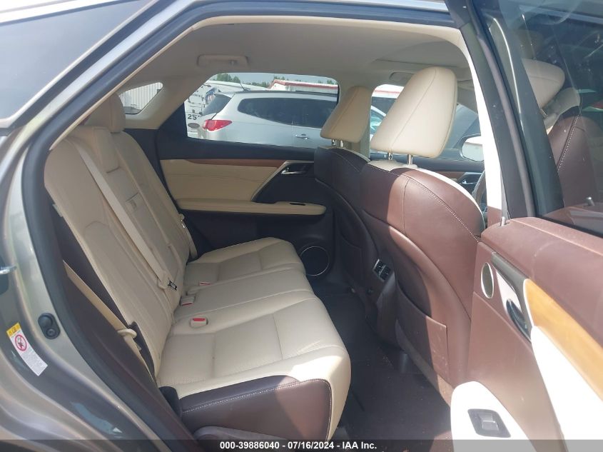 2017 Lexus Rx 350 VIN: 2T2BZMCAXHC072699 Lot: 39886040