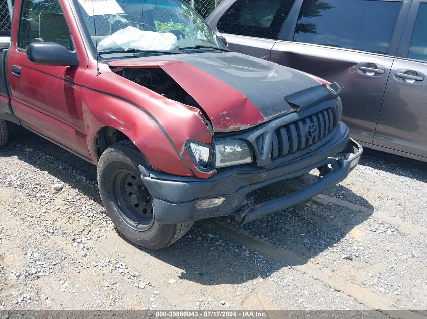 2001 Toyota Tacoma VIN: 5TENL42N21Z801298 Lot: 39886043