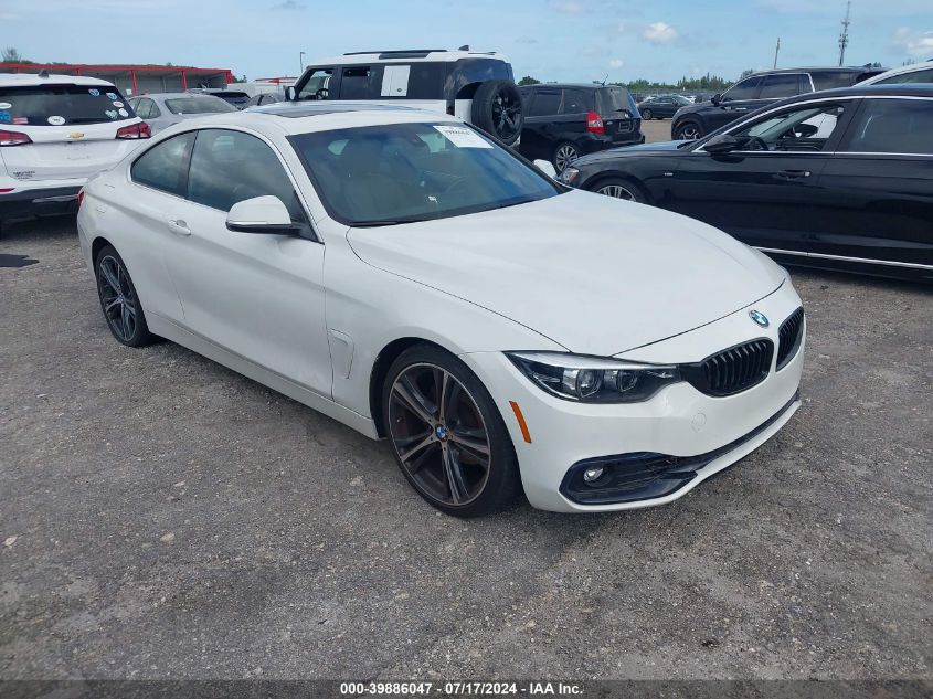 2019 BMW 430I VIN: WBA4W3C55KAF92789 Lot: 39886047