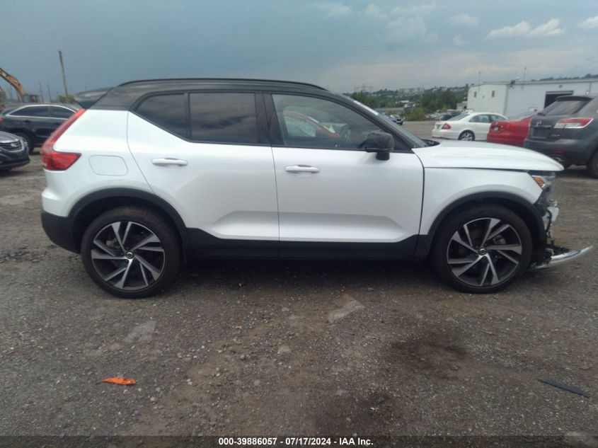 2021 Volvo Xc40 T5 R-Design VIN: YV4162UM9M2528347 Lot: 39886057