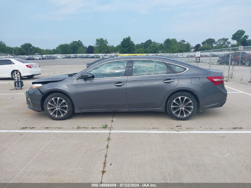 2018 Toyota Avalon Xle VIN: 4T1BK1EB7JU287992 Lot: 39886059