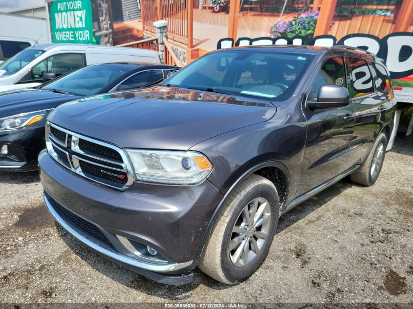 2018 Dodge Durango Sxt VIN: 1C4RDJAG3JC160273 Lot: 39886085