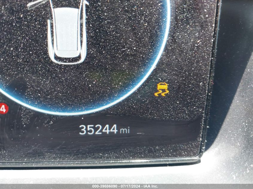 2022 Hyundai Tucson Sel VIN: 5NMJF3AEXNH039491 Lot: 39886090