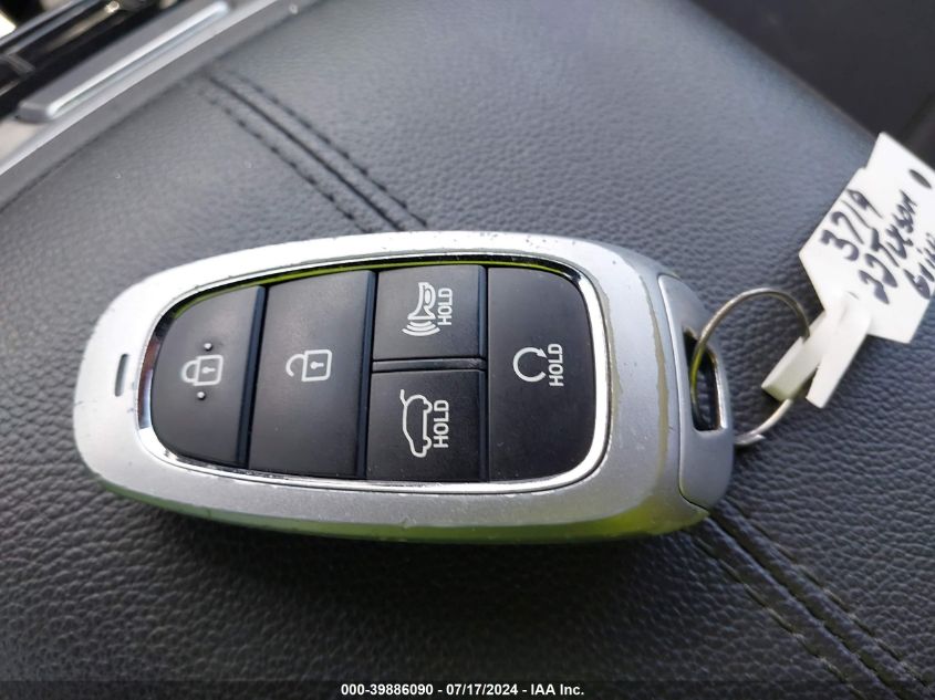 2022 Hyundai Tucson Sel VIN: 5NMJF3AEXNH039491 Lot: 39886090