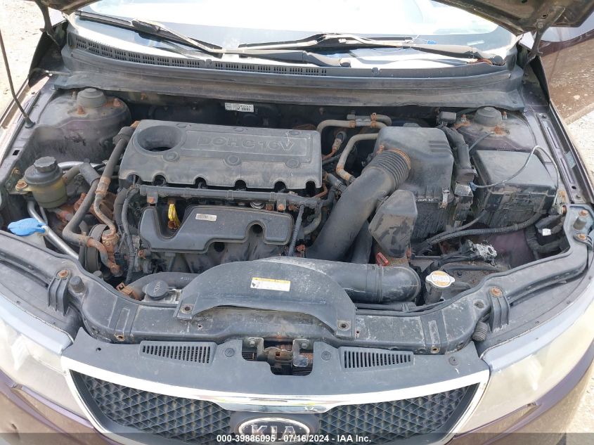 2010 Kia Forte Ex VIN: KNAFU4A22A5299367 Lot: 39886095