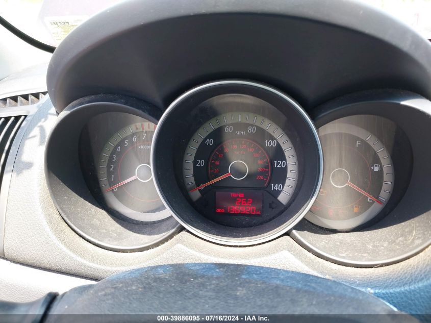 2010 Kia Forte Ex VIN: KNAFU4A22A5299367 Lot: 39886095