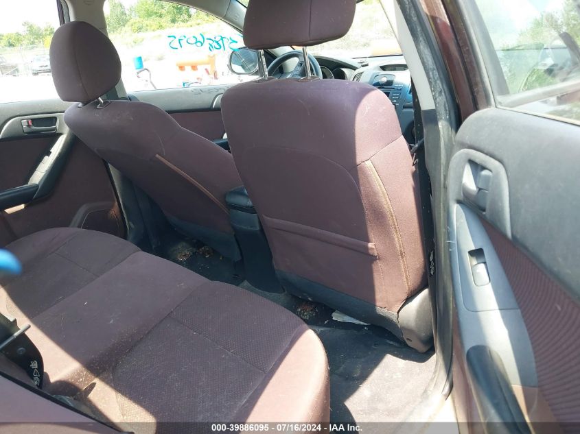 2010 Kia Forte Ex VIN: KNAFU4A22A5299367 Lot: 39886095