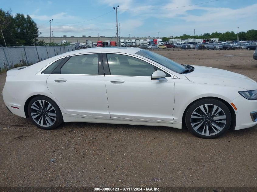 2019 Lincoln Mkz Hybrid Reserve Ii VIN: 3LN6L5MU6KR617140 Lot: 39886123