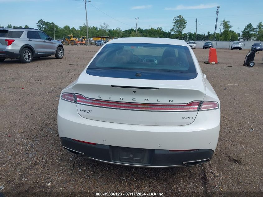 2019 Lincoln Mkz Hybrid Reserve Ii VIN: 3LN6L5MU6KR617140 Lot: 39886123