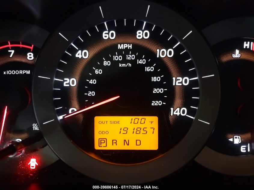 2008 Toyota Rav4 VIN: JTMBD33VX86071298 Lot: 39886145