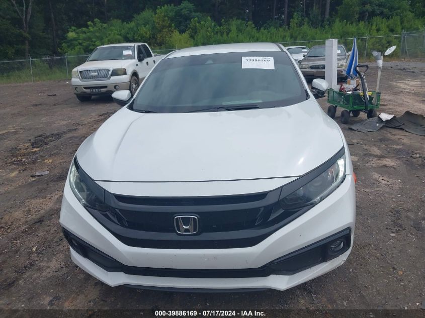 2020 Honda Civic Sport VIN: 19XFC2F80LE024188 Lot: 39886169