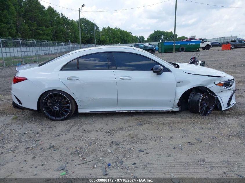 W1K5J5BB3NN284335 2022 Mercedes-Benz Amg Cla 35 4Matic