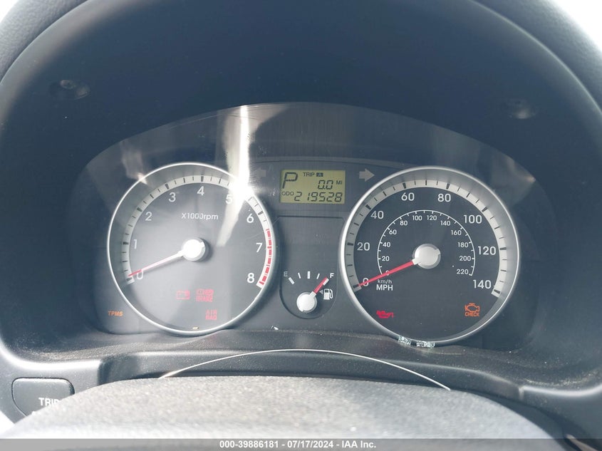 2009 Hyundai Accent Gls VIN: KMHCN46C99U308440 Lot: 39886181