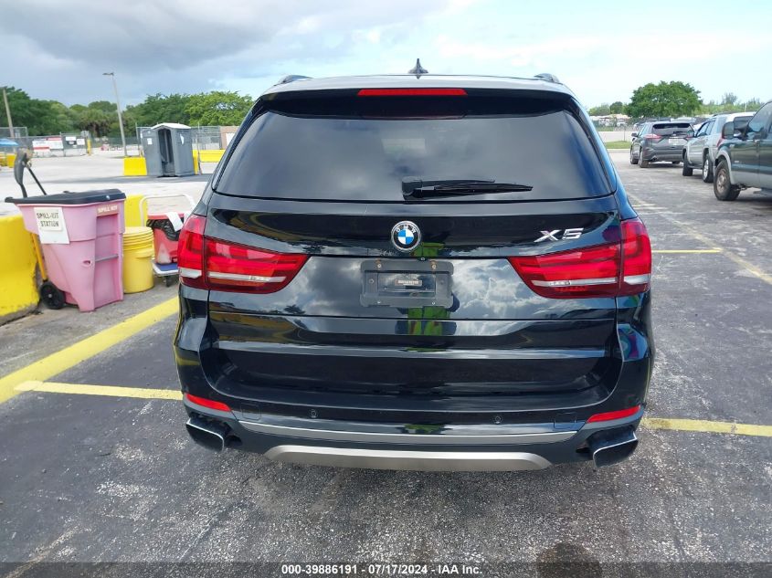 2015 BMW X5 xDrive50I VIN: 5UXKR6C57F0J78116 Lot: 39886191