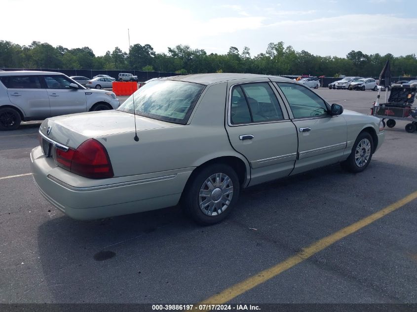 2MEFM74W75X669847 | 2005 MERCURY GRAND MARQUIS